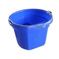 Master Rancher Master Rancher MR8QP-FSB-BLUE 8 Quart Blue Flat Bucket 175920